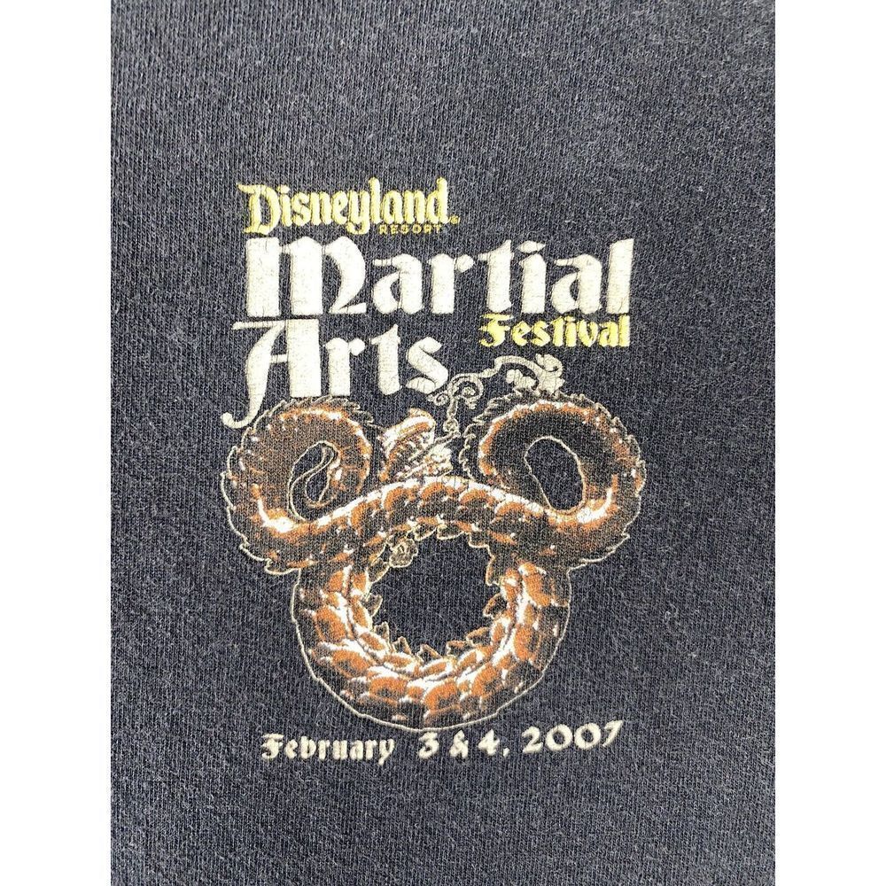Disneyland Martial Arts‎ Festival 2007 Shirt Mens Small Black
